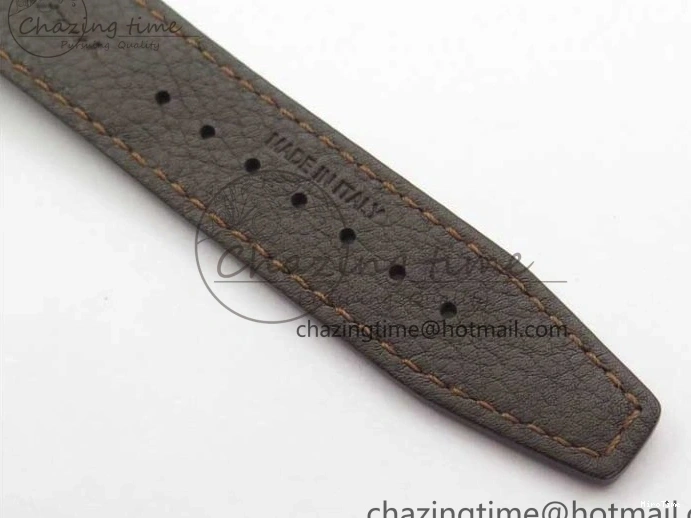 MIROTIME 0415 Stylish Portofino IW459402 RG MKS 1:1 Best Edition White Dial on Brown Leather Strap Miyota 7084